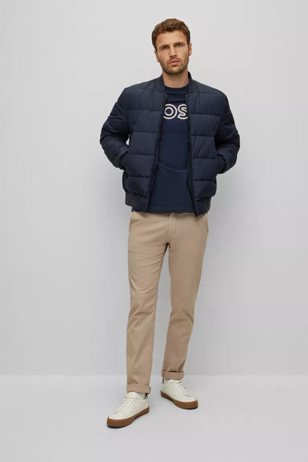 T-SHIRT BOSS - 404 BLUE